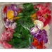 Искусственные цветы Орхидея цветная 6 голов 32 см ю-СН 170/6