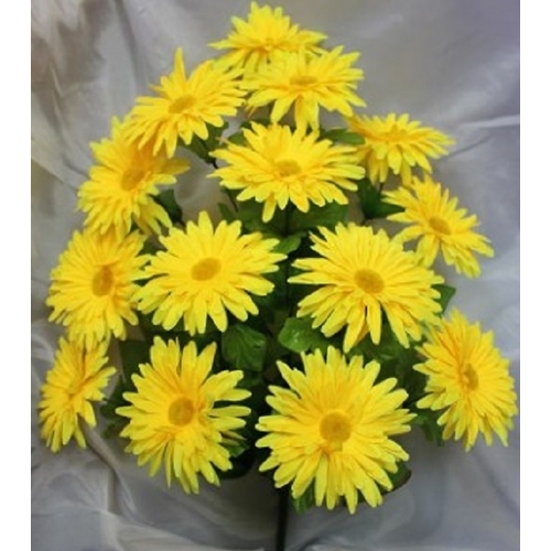 Искусственные цветы букет Ромашка цветная 12 голов 55 см ю-012425-Ц