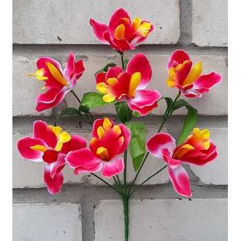 Искусственные цветы Орхидейка красивая 38 см ю-НУ 1707