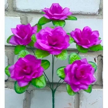 Искусственные цветы Роза красавица 32 см ю-2950