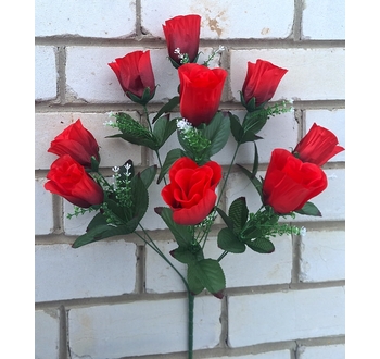 Искусственные цветы Роза бутон 58 см я-8087