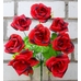 Искусственные цветы Роза 8 голов 40 см ю-А6518