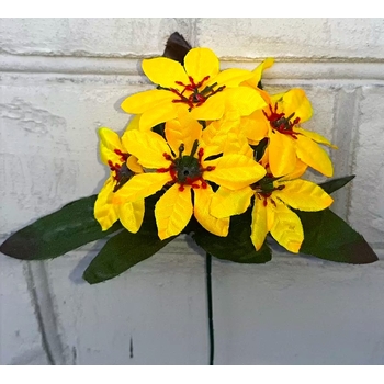 Искусственные цветы Анеома бордюрная 5 голов  21 см ю-98а657