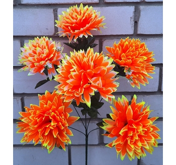Искусственные цветы букет Хризантемы 62 см 6 голов я-1022