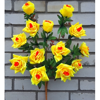 Искусственные цветы Роза дерево 76 см ю-5375