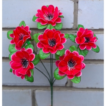 Искусственные цветы букет Анемоны 35 см я-6143