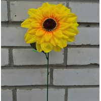 Искусственные цветы букет Подсолнух 62 см ю-1673-1