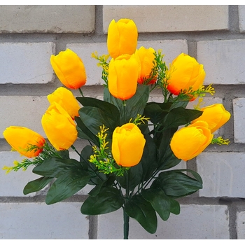 Штучні квіти Тюльпани 43 см 12 голів ю-18083-12