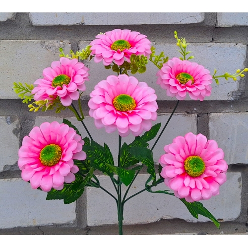 Штучні квіти Букет гербери 6 голів 33 см ю-4329-6