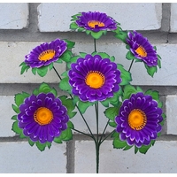 Искусственные цветы Букет герберы 37 см 6 голов ю-250327-6