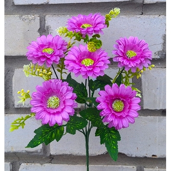 Искусственные цветы букет Гербер 32 см 6 голов ю-4322-6 цв