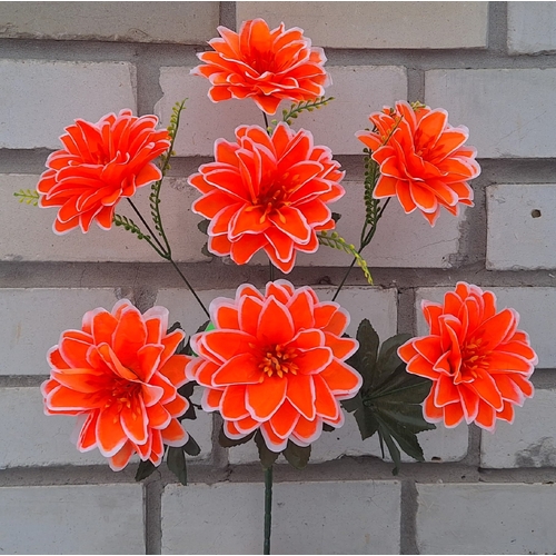 Искусственные цветы Азалия большая 55 см 7 голов ю-3935-7