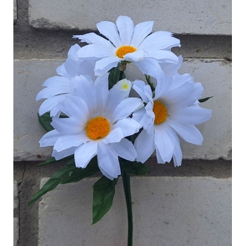 Искусственные цветы букет Ромашки бордюрные 21 см ю-3984