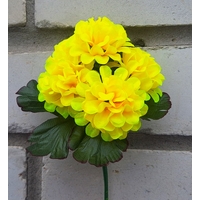 Искусственные цветы букет Хризантемы бордюрные 21 см ю-3985