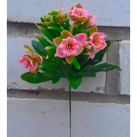 Искусственные цветы Нарцисс бордюрный 5 голов 21 см ю-6767