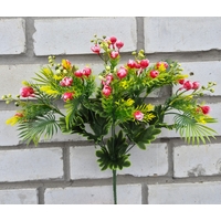 Искусственные цветы букет Протея пластиковая 44 см ю-6637