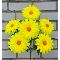 Искусственные цветы букет Ромашка 53 см 6 голов ю-4131-6