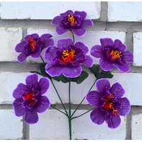 Искусственные цветы Букет Майор 34 см 6 голов ю-5695-6