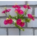 Искусственные цветы Фиалка кустиком 31 см ю-6742-7