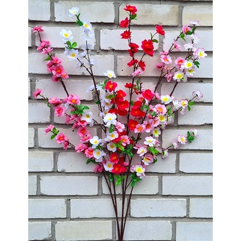 Искусственные цветы ветвь Сакуры 105 см ю-3699