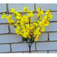 Искусственные цветы букет сакура 7 ветвей 55 см я-2414