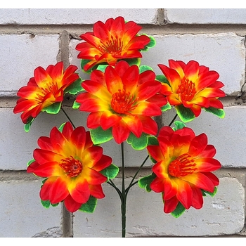 Искусственные цветы букет Крокусы 6 голов 36 см я-6188