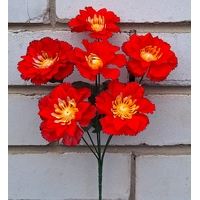 Искусственные цветы букет Весенний 35 см 6 голов я-7228