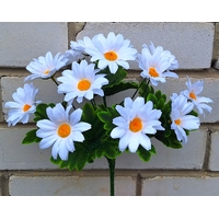 Искусственные цветы букет Ромашек 35 см 12 голов я-2412