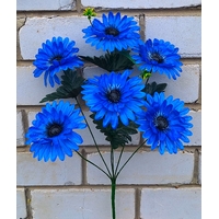 Искусственные цветы букет Атласная астра 6 голов 52 см я-7176