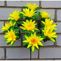 Искусственные цветы букет Георгины 10 голов 45 см я-4101