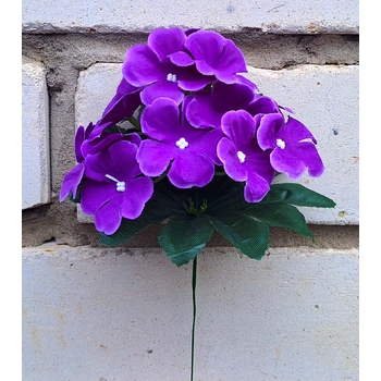 Искусственные цветы Фиалка бордюрная 21 см ю-4352