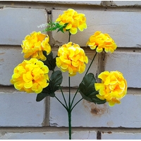 Искусственные цветы букет Калинка 6 голов 36 см я-6183