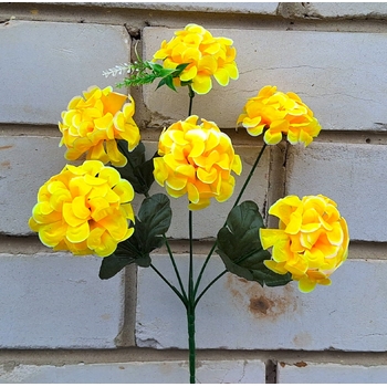 Искусственные цветы букет Калинка 6 голов 36 см я-6183