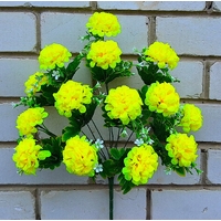 Искусственные цветы букет Калинка 14 голов 54 см я-7284