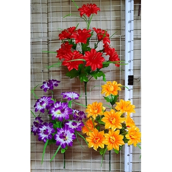 Искусственные цветы букет Нарцисс 44 см 9 голов ю-А005/9