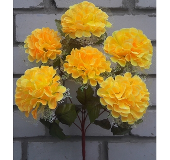 Искусственные цветы Бульдонешь Огромный 53 см ю-98229