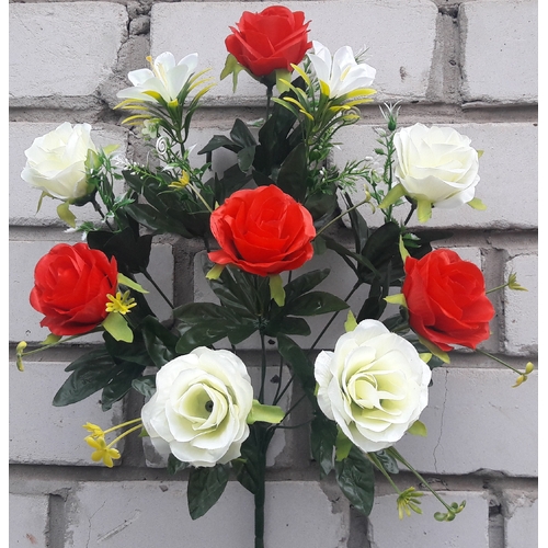 Искусственные цветы Роза бутон новинка 53 см я-136