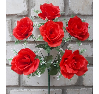 Искусственные цветы Роза с добавками 40 см ю-мл 581