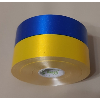 Стрічка жовто-синя 5 см*50 м ЯУ-11