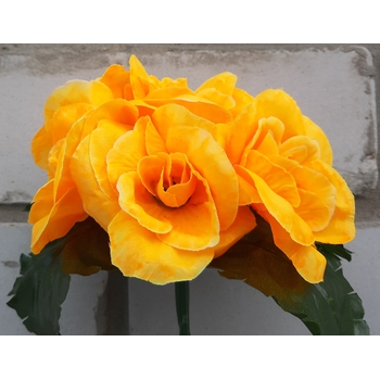 Искусственные цветы Роза бордюрная 20 см я-863