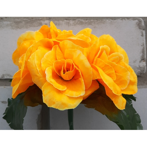 Искусственные цветы Роза бордюрная 20 см я-863