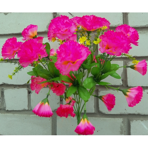 Искусственные цветы Гвоздика с детками 46 см ю-95а353