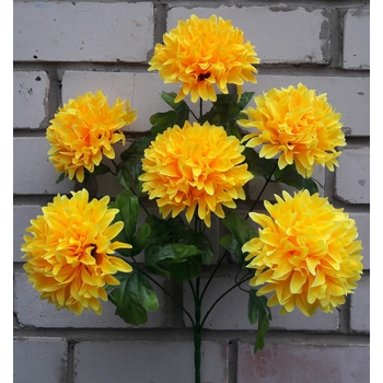 Штучні квіти Хризантема красива 6 голів 58 см ю97а548